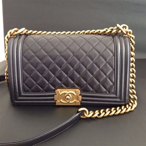 chanel small boy bag with gold hardware|The Ultimate Guide to the Chanel Boy Bag .